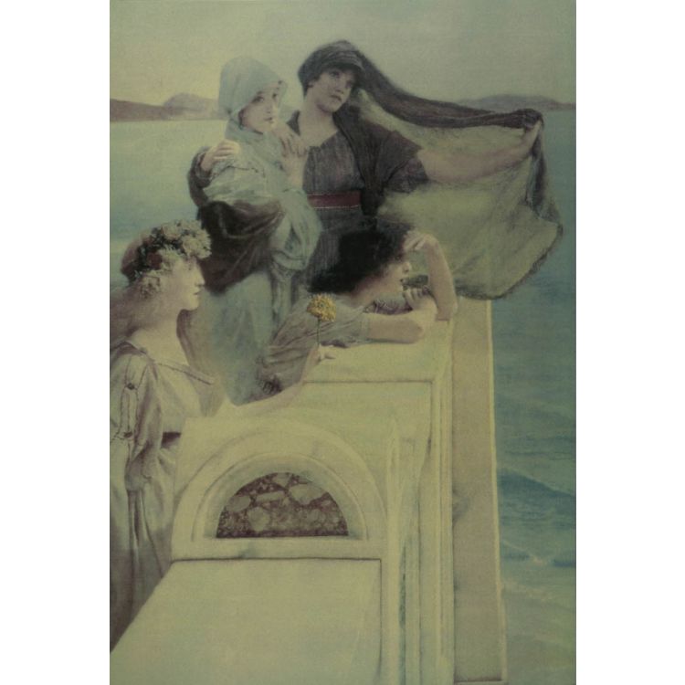 Alma-Tadema At Aphrodites Cradle 560 x 380