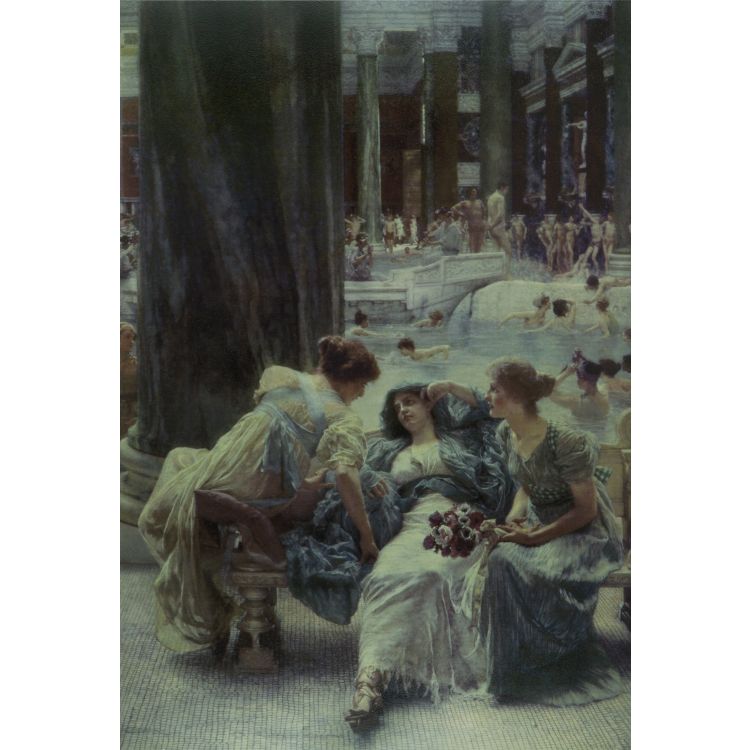 Alma-Tadema The Baths of Caracalla 560 x 380