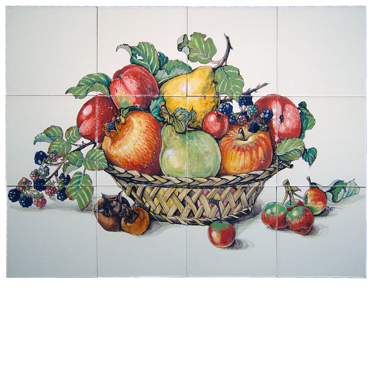 Mand met Fruit 390 x 520 x 8