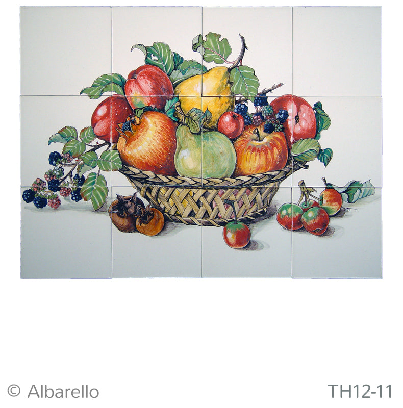 Mand met Fruit 390 x 520 x 8