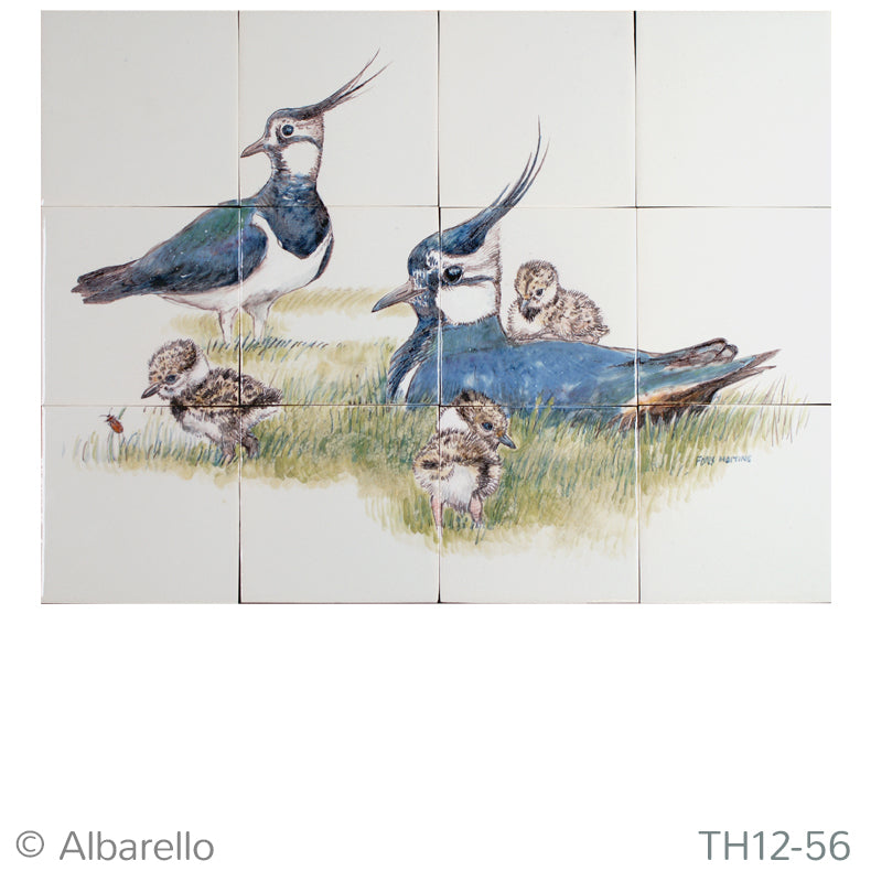 Kievit met Kuikens 390 x 520 x 8