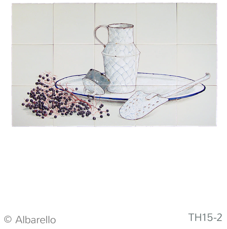 Email met Vlierbessen 390 x 650 x 8