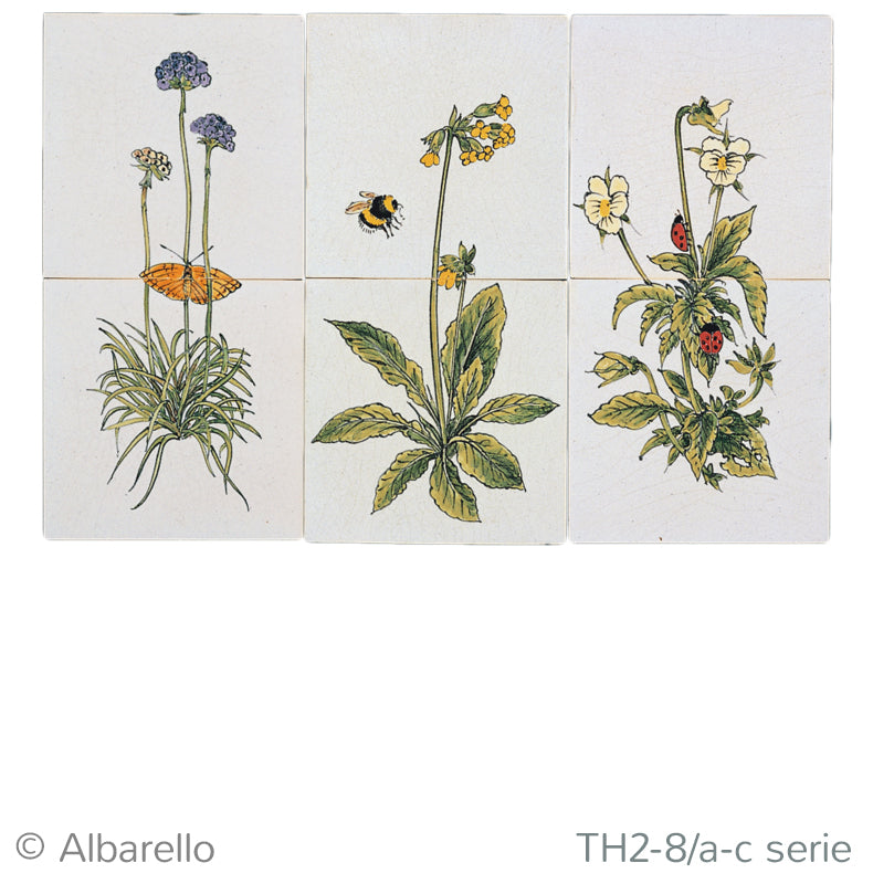 Veldbloemen met Insecten 260 x 390 x 8