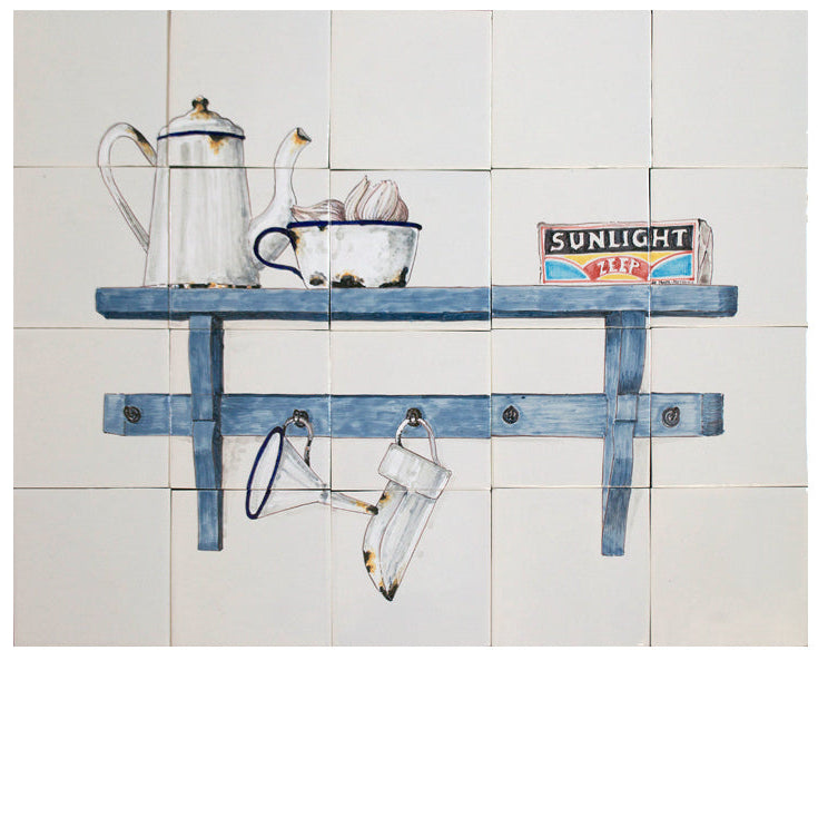 Keukenrek met Email 520 x 650 x 8