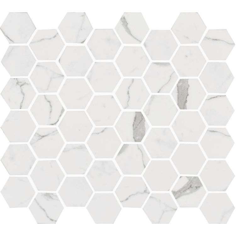 Torcello White Hexagon 324 x 280 x 5